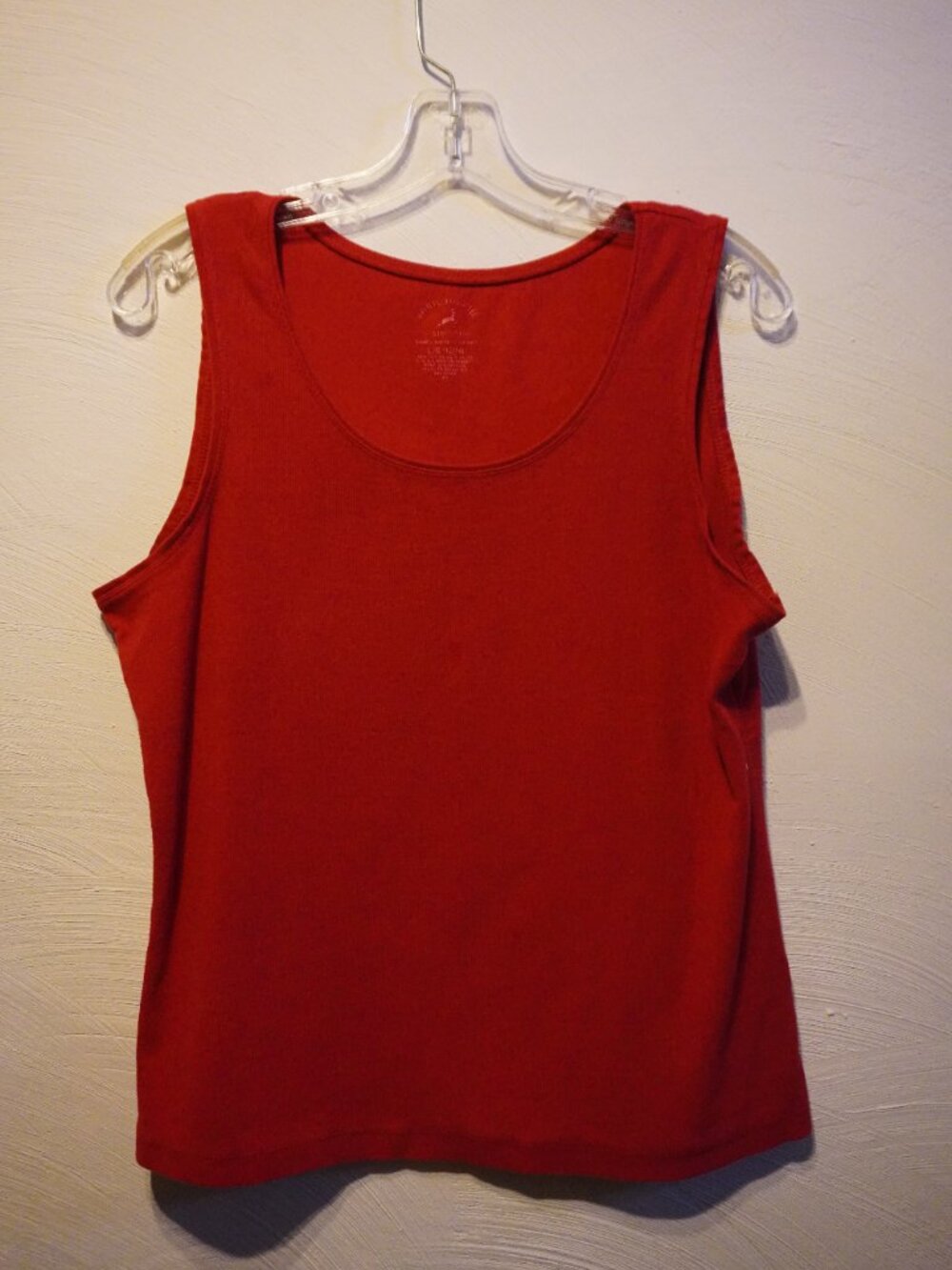 White Stag Red Tank Top Large